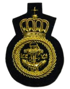 Embroidered badge Navy Sweden