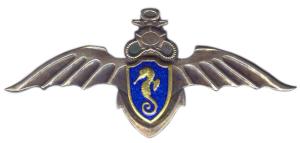 Qualification Badge "Combat Swimmer special purpose Ukrainian Navy"