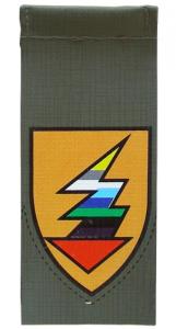 143 Armor Division "Pillar of Fire" Shoulder Tag of of Israel Defense Forces