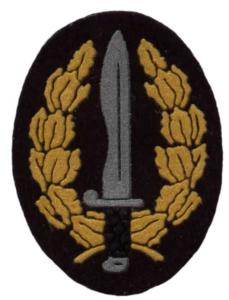 Special forces Beret Badge of the Royal Armed Forces of Spain