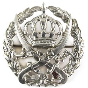 Jordan Royal Army Silver Beret Badge