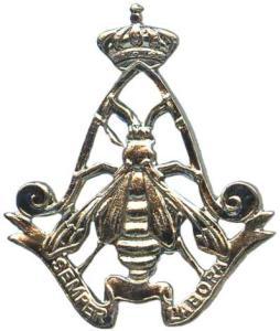 Кокарда знак на берет легкой армейской авиации Королевских ВС Бельгии для унтерофицерского  состава