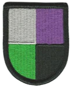 91st Civil Affairs Battalion Beret Flash. USA