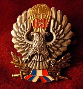 Yugoslavia post 1990  paratroopers beret badge