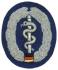 Bundeswehr Embroidered Beret Insignia "Medical Corps". Germany Federal Defence Force