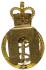 Petty Officer British Royal Navy Badge. Back side