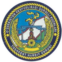 Color Patch of the Tashkent District Military Armed Forces of the Republic of Uzbekistan