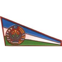 Beret Cloth flash Army patch of Uzbekistan