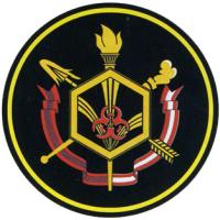 Patch of Military University of Radiation, Chemical and Biological Defense Armed Forces of Russia. Moscow