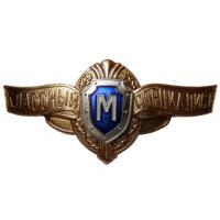 Квалификационный знак "Мастер" для сержантов, старшин, солдат и матросов Вооруженных Сил России