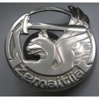 Berets Badge of Mechanized Infantry Brigade "ZEMAITIJA" for green beret of the Armed Forces of Lithuania