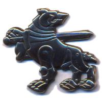 Badge of  Brigade "Iron Wolf" Lithuanian Armed Forces