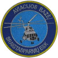 Patch of Helicopter Squadron Air Force Lithuania