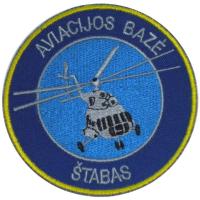 Patch of Staff Carrier Base Helicopters of Air Force Lithuania