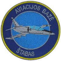 Patch of of light attack aircraft carrier base Air Force Lithuania