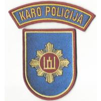 Lithuanian military police patches