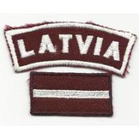 National Flag and LATVIA tab