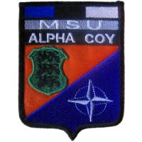 Peacekeeping Multinational Special Unit ALPHA. Estonia