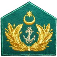 Naval officer's badge parts of the Frontier Troops of Azerbaijan
