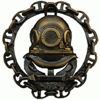 Combat Divers Badge of Russia's Naval Forces