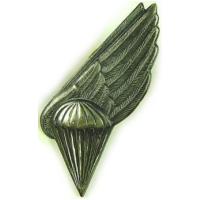 Paratrooper Qualification Badge Silver of Defence Force Latvia