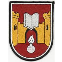Patches of Military Engineer School of Lithuania