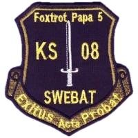 Swedish Battalion SWEBAT Kosovo Patch of 8th contingent Kosovo Mission. Sweden