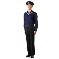 Casual uniform of sailor, cadet of the Russian Navy