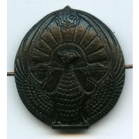 Subdued Headgear Badge of rank and file, Sgt. of Uzbekistan