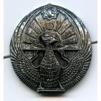 Soldiers Subdued Cap Badge of the Armed Forces of the Republic of Uzbekistan