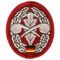 Bundeswehr Embroidered Beret Insignia "Chemical Defence". Germany Federal Defence Force