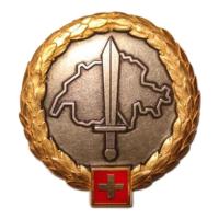 Military Police Beret Insignia of Swiss Land Forces