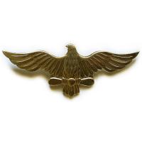 The emblem on the crown cap, air force, airborne forces of Ukraine. Model 2003 # 1