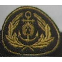 Naval forces officer embroidered cockade, 2 variant /Latvian National Armed Forces/