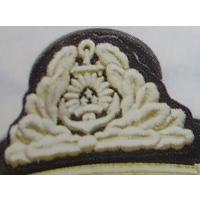 Naval Forces Vice Admirals embroidered cockade /Latvian National Armed Forces/