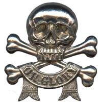 17th/21th Lancers Regiment cap badge
