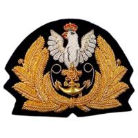 Embroidered badge Navy Poland
