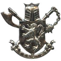 Кокарда знак 3-го парашютно-десантного батальона коммандос Королевских ВС Бельгии