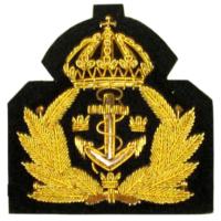 Embroidered badge Navy Sweden