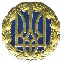 Кокарда на берет (нового образца) рядовых, сержантов (пластик) Вооруженных Сил Украины