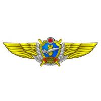 Нагрудный квалификационный знак военного штурмана-снайпера ВВС Республики Беларусь