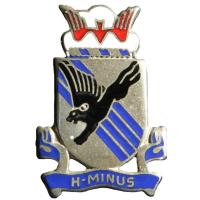Кокарда знак на беретную нашивку 505-го пехотного полка ,101-аэромобильной дивизии