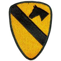 Нарукавный знак 1-ой кавалерийской дивизии Сухопутных войск США