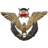 Кокарда знак на фуражку офицерского состава ВВС ЮНА (1991-1992)