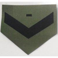 BDU rank insignia for Private Comissioned Second Class (lowest rank)
