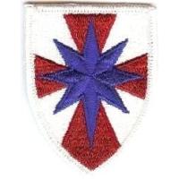 Нарукавный знак 8-го командования боевого обеспечения и тыла СВ США