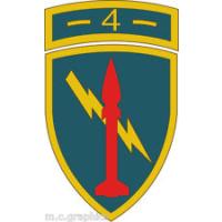 Нарукавный знак 4 командования ракетных войск СВ США
