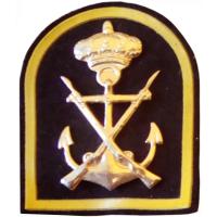 Marine Corps Beret Metal Badge. Spain