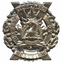 Toronto Scottish regiment, cap badge