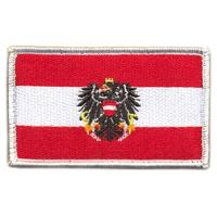 Austrian National Flag Patch of Armed Forces